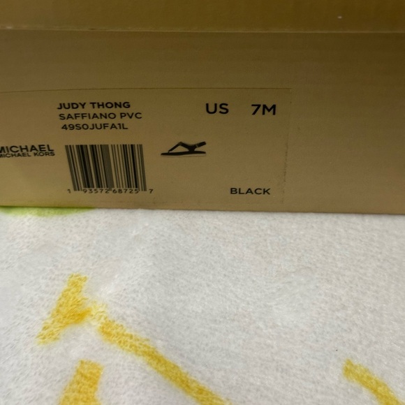 Michael Kors Black and Gold Sandals - Picture 3 of 3